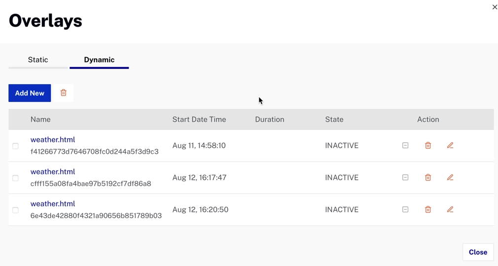 Overlays for Channel